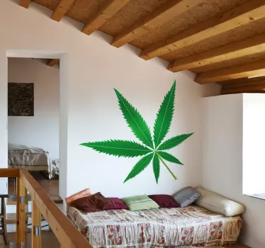 Naklejka dekoracyjna marihuana - TenStickers