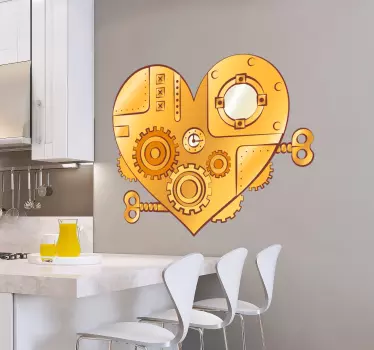 Naklejka dekoracyjna mechanizm - TenStickers