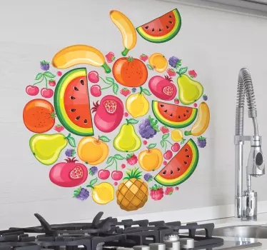 Naklejka dekoracyjna owoce - TenStickers