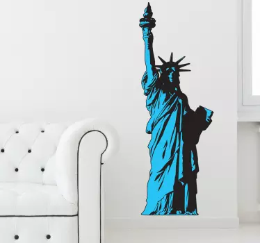 Naklejka dekoracyjna Statua Wolności Nowy Jork - TenStickers