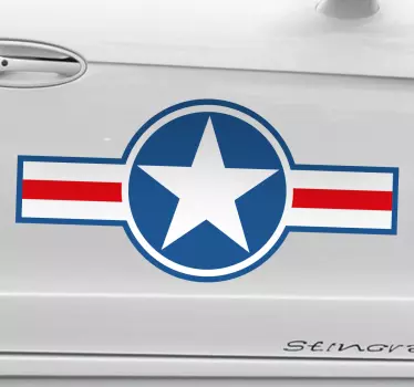 Naklejka na samochód USA Air Force - TenStickers