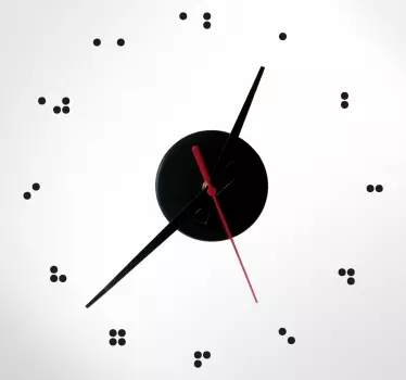 Naklejka dekoracyjna znaki brailla - TenStickers