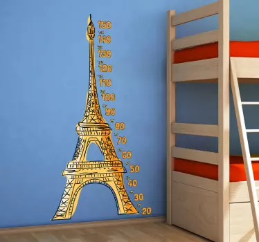 Naklejka dla dzieci Eiffel - TenStickers
