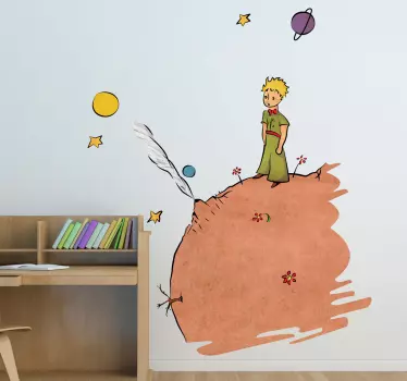 Naklejka na ścianę dla dzieci Mały Książę - TenStickers