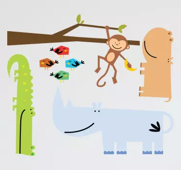 Naklejka dla dzieci Sawanna - TenStickers