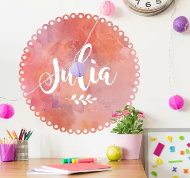 Spersonalizowana naklejka dla dzieci - TenStickers