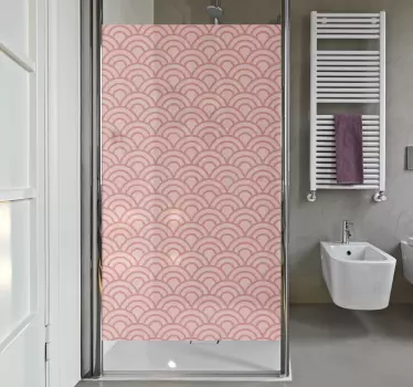 Naklejka do kabiny prysznicowej Pantone - TenStickers
