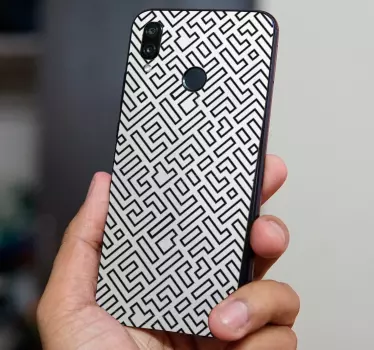 Naklejka Huawei labirynt - TenStickers