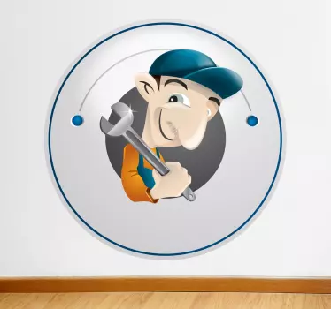 Naklejka hydraulik - TenStickers