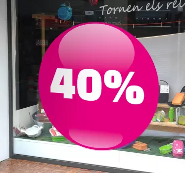 Naklejka kula promocja 1 - TenStickers