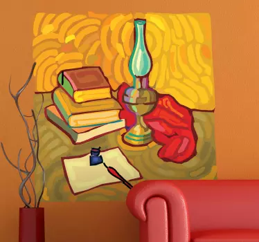 Naklejka malowidło van Gogh'a - TenStickers