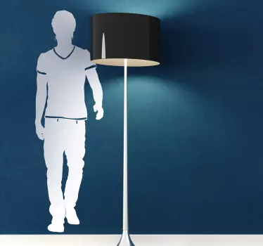 Naklejka model na wybiegu - TenStickers