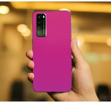 Naklejka na huaweia elegancka różowa obudowa - TenStickers