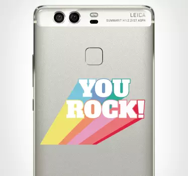 Naklejka na Huaweia jesteś super! - TenStickers