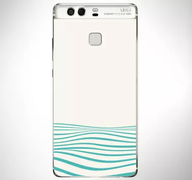 Naklejka na Huaweia motyw fal - TenStickers