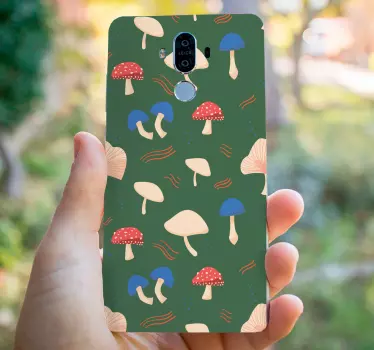 Naklejka na Huaweia motywy grzybowe - TenStickers