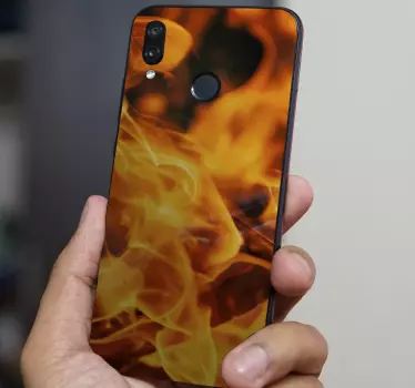 Naklejka na huaweia płomienie i ciepło - TenStickers
