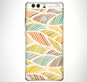 Naklejka na Huaweia styl motywu falistego - TenStickers