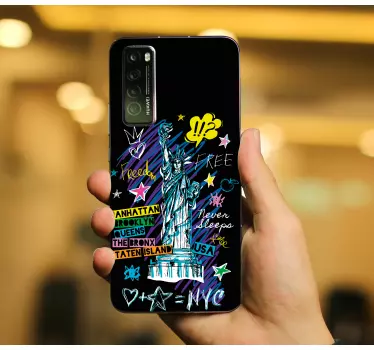 Naklejka na huaweia symbol wolności nyc - TenStickers