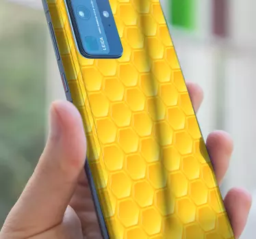 Naklejka na huaweia układ plastrów miodu - TenStickers