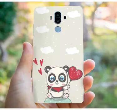 Naklejka na huaweia urocza miłość pandy - TenStickers