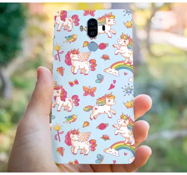 Naklejka na huaweia w temacie zaczarowanych jednorożców - TenStickers