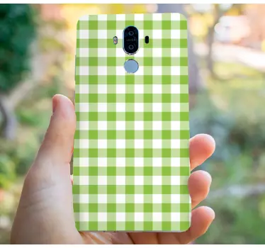 Naklejka na huaweia w zieloną kratkę - TenStickers