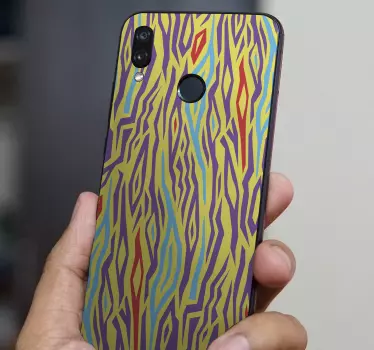Naklejka na Huaweia żywy, kolorowy motyw - TenStickers