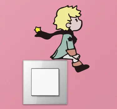 Naklejka na kontakt Mały Książę - TenStickers
