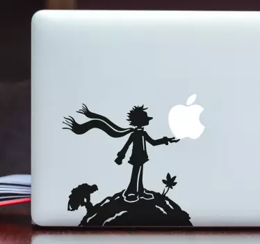 Naklejka na laptopa - Mały Książę - TenStickers