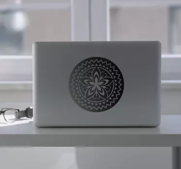 Naklejka na laptopa - Mandala - TenStickers