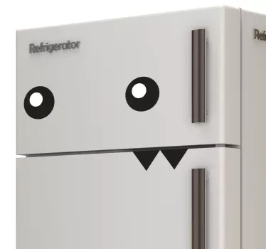 Naklejka na lodówkę potwór - TenStickers