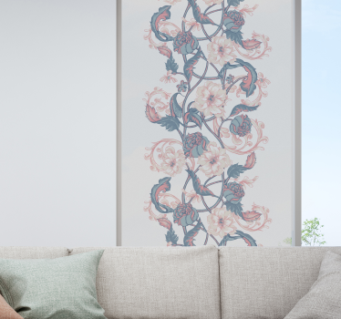 Naklejka na okno magnolia rysunek - TenStickers