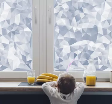 Naklejka na okno o nieregularnych formach - TenStickers
