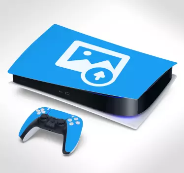 Naklejka na ps5 personalizowana - TenStickers