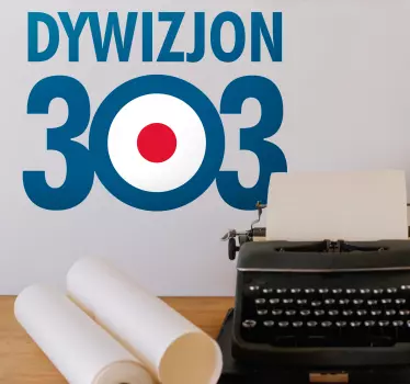 Oklejanie samochodów Dywizjon 303 - TenStickers