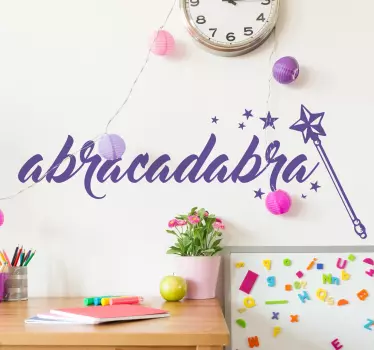 Naklejka na ścianę Abracadabra - TenStickers