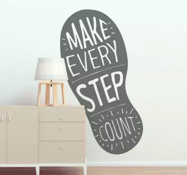 Naklejka na ścianę cytaty motywacyjne Napis cytat - TenStickers