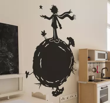 Naklejka na ścianę - Mały Książę - TenStickers