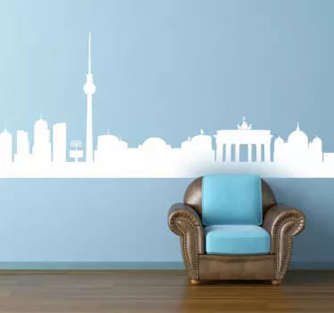 Naklejka na ścianę panorama Berlin - TenStickers