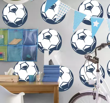 Naklejka na ścianę piłka nożna Piłka nożna - TenStickers