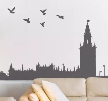 Naklejka na ścianę Sewilla - TenStickers