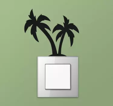 Naklejka na kontakt Palma nad kontakt - TenStickers