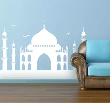 Naklejka na ścianę Taj Mahal - TenStickers