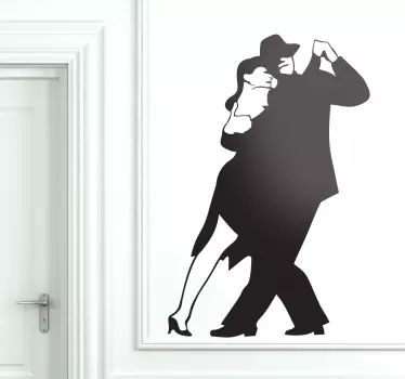 Naklejka na ścianę tango - TenStickers