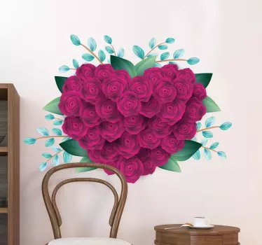 Naklejka na ścianę tulipany - TenStickers