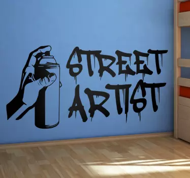 Naklejka ścienna urban Street Art - TenStickers