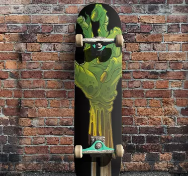 Naklejka na skateboard potworna łapa - TenStickers