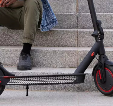 Naklejka na skuter patinete marca ruedas - TenStickers