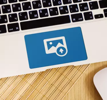 Naklejka na laptopa touchpad prześlij swój obraz - TenStickers